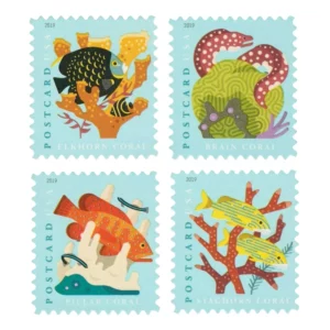 Coral Reefs Postcard Forever Stamps